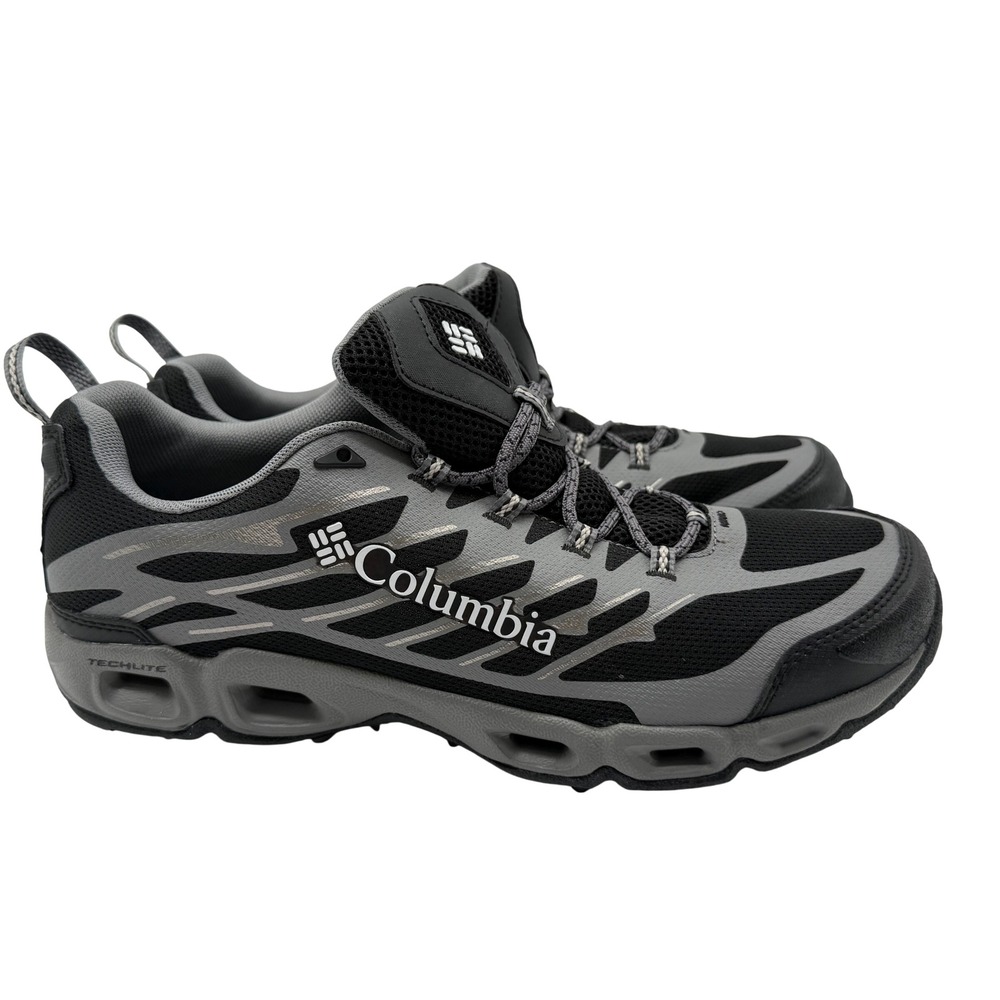 Columbia Drainmaker IV Shoes Mens 12 Black Grey Excellent Hybrid Water Trail